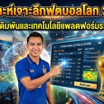 วิเคราะห์เจาะลึกฟุตบอลโลก 2026: คู่มือการเดิมพันและเทคโนโลยีแพลตฟอร์มระดับสากล